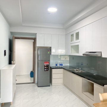TỦ BẾP GỖ KẾT HỢP NHỰA (Tối ưu chi phí)