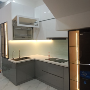 ĐẬP BỎ BẾP XÂY BÊ TÔNG THAY LẠI BẰNG BẾP THÙNG NHỰA 