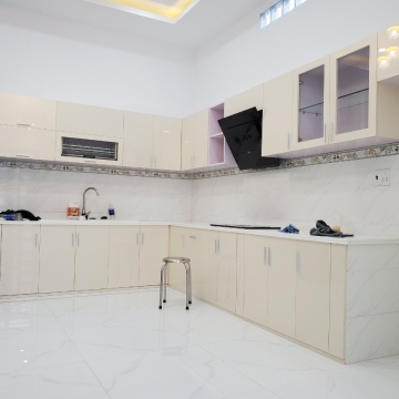 NÂNG CẤP BẾP CŨ ĐÃ XÂY KHUNG BAO NHÀ CHỊ MAI Q12