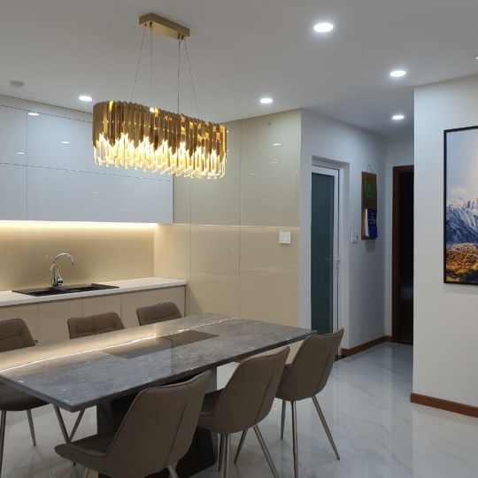 THIẾT KẾ - THI CÔNG NỘI THẤT CĂN HỘ  HÀ ĐÔ A QUỐC Q10
