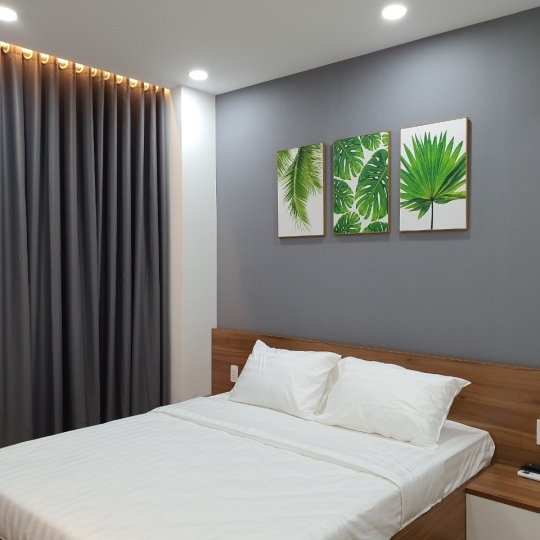 THIẾT KẾ - THI CÔNG NỘI THẤT CĂN HỘ  HÀ ĐÔ A QUỐC Q10