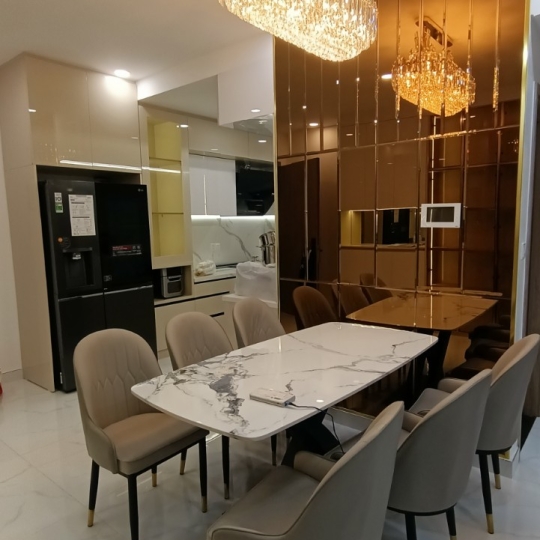 THIẾT KẾ - THI CÔNG NỘI THẤT CĂN HỘ CHỊ SEN DAIMOND TÂN PHÚ