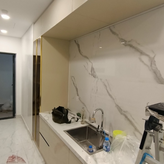 THIẾT KẾ - THI CÔNG NỘI THẤT CĂN HỘ CHỊ SEN DAIMOND TÂN PHÚ