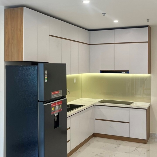 TỦ BẾP CĂN HỘ WIN Q9 - NHÀ CHỊ THẢO