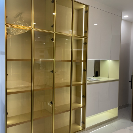 THIẾT KẾ - THI CÔNG NỘI THẤT CĂN HỘ CHỊ SEN DAIMOND TÂN PHÚ