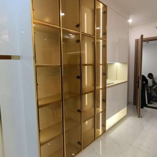 THIẾT KẾ - THI CÔNG NỘI THẤT CĂN HỘ CHỊ SEN DAIMOND TÂN PHÚ
