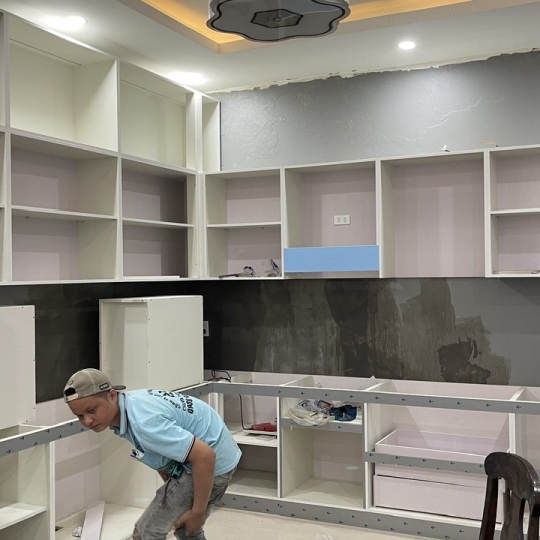 CẢI TẠO BẾP CŨ NHÀ A TRỌNG