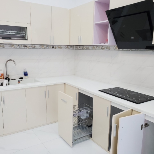NÂNG CẤP BẾP CŨ ĐÃ XÂY KHUNG BAO NHÀ CHỊ MAI Q12