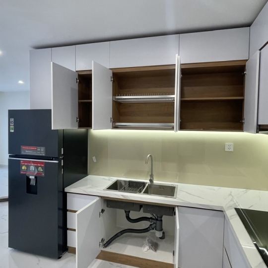 TỦ BẾP CĂN HỘ WIN Q9 - NHÀ CHỊ THẢO